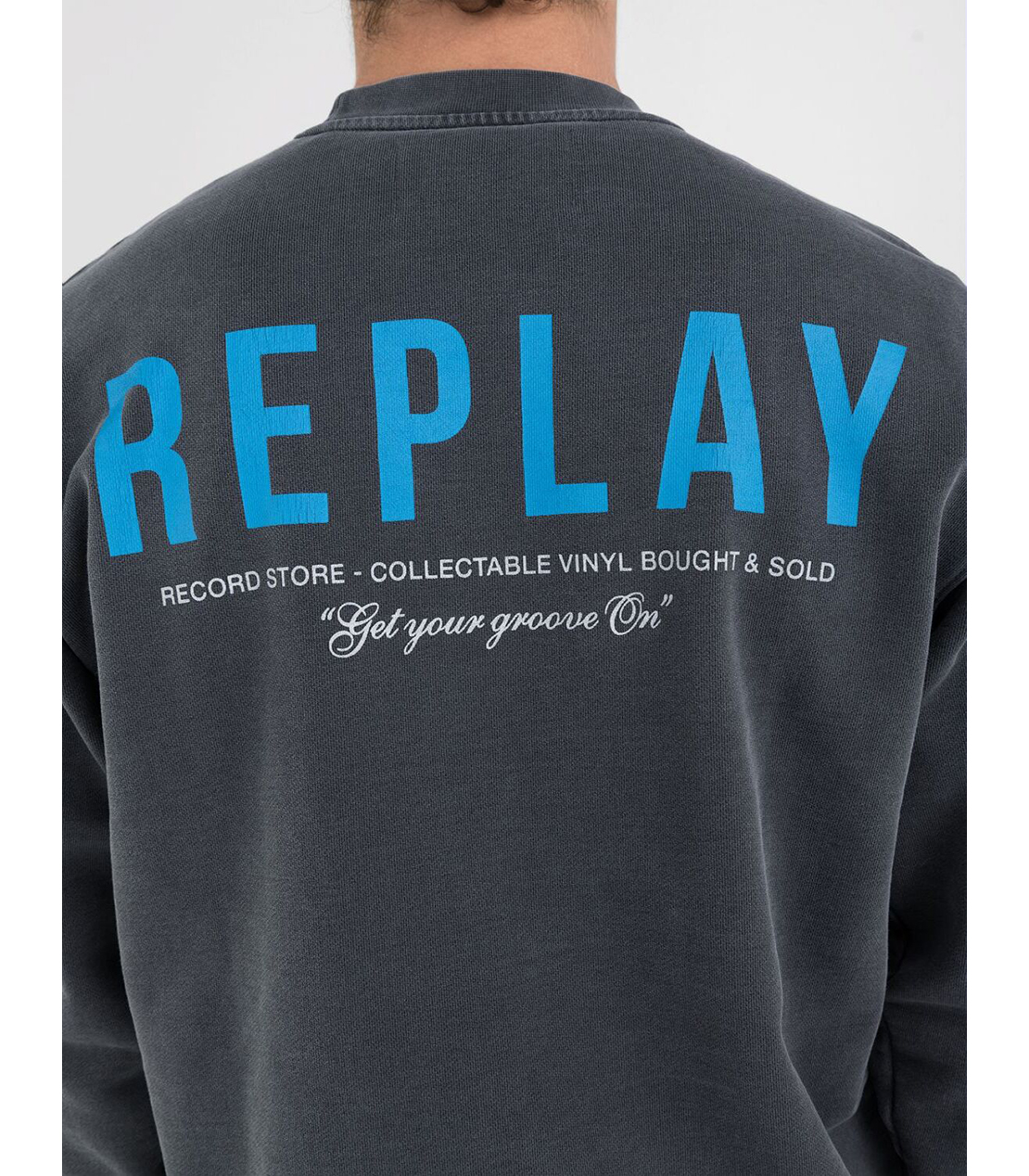 バックプリントガーメントダイ コットンフリース 詳細画像 ブラックボード 4